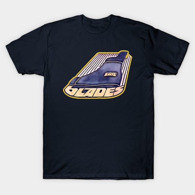 Erie Golden Blades Hockey T-Shirt by Kitta’s Shop